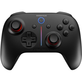 Resim Rampage Hydra Android/pc Uyumlu Kablosuz(BLUETOOTH & 2.4 GHZ) Oyun Kolu Gamepad - Siyah 