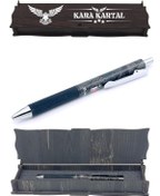 Resim Beşiktaş Orijinal Lisanslı Hybrit Kalem Özel Ahşap Kutulu 