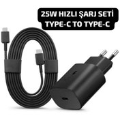 Resim teknopazarr Samsung Galaxy S21/S22/S23 ultra S24 Ultra Plus Uyumlu Hızlı Şarj Aleti Type-C 25W Usb-C Set 