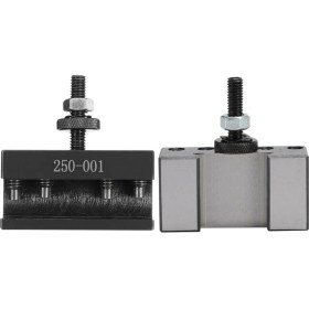 Resim 250-001 Cnc Torna Aracı Tutucu Hızlı Değiştir Aracı Post Kesici Tutucu Vidalı Kit Seti &amp 250-002 (Yurt Dışından) 