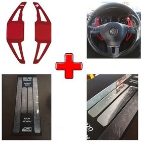 Resim Citroen C8 Uyumlu Kapı Eşiği Ve F1 Kulakçık Vites Kolu (554410508) 