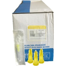 Resim Ayset Mezoterapi İğne Ucu Sarı Kısa 0,30 4 Mm 30g 5/32 500 Adet 