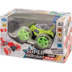 Resim Polesie Sebat Oyuncak Uz. Kum. Süper Akrobat Sb 2055,IŞIKLI ve Sesli 360 Derece Dönebilen Araç 