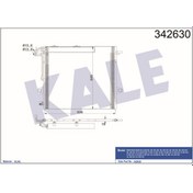 Resim Kale Oto Radyatör 342630 Klima Radyatörü Mercedes W164 Gl320 06- Ml320 05- W251 07- 