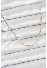 Resim Cm 14k Gold Renk Pirinç Gemi Zinciri Model Kadın Kolye Diğer 