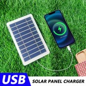Resim 1 adet Açık Hava Güneş USB Şarj Cihazı Paneli - Seyahat ve Kamp için Taşınabilir USB Şarj Cihazı, Güç Bankaları, Telefonlar, El Fenerleri, Fanlar ile Uyumlu - Elektrikli Metal, Tip-C Arayüzü, EVA Ambalaj, Kamp Aksesuarları, Güneş Telefon Şarj Cihazı, Seyahat Şarj Çözümü, Kompakt Tasarım, Dayanıklı Yapı 