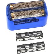 Resim Galaxxy Babyliss Pro FXRF2G Erkek Tıraş Makinesi Için Yedek Tıraş Makinesi Folyosu Çift Folyo Başlığı Net Mavi (Yurt Dışından) 