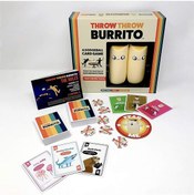 Resim Jeehugo Burrito Atma Kart Oyunu: Toplama, Puan Kazanma Ve Arkadaşlara Atma - 120 Kart, 2 Köpük Burrito, 7+ Yaş İçin Toplum Oyunları 