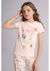 Resim Defacto Regular Fıt 2li Açık Pembe Pijama Takımı Kız Çocuk H0150a826sppn114 Pembe-pn114 