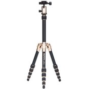 Resim Benro Mefoto A0350Q0A Backpacker Travel Tripod Kit (Amber) 