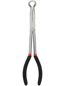 Resim Folinda 28 Cm Uzunlukta Siyah Çelik O-ağızlı Pense, Kayışlı Saplı, 11 İnç, Tam Kalite 