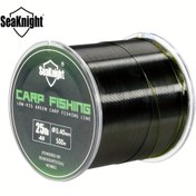 Resim SeaKnight Süper Güçlü Sazan Balıkçılık İpi 0.26mm-0.40mm 4.54-11.34kg Monofilament Naylon, 500m/547Yds Koyu Yeşil Düşük Görünümlü, Tatlı ve Tuzlu Su Sazanı Avı için Çeşitli Dayanıklılıklar Mevcut 