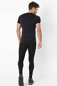 Resim Erkek Lightweight Running Kısa Kollu Dikişsiz Spor Tişört 