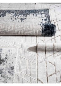 Resim Vivaldi Halı Zara 1008 Kahve Serisi Akrilik Salon Oturma Yatak Odası Halısı 