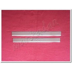 Resim DB Chrome VW Caddy Krom Kapı Eşiği 2015-2020 2 Parça Paslanmaz Çe 