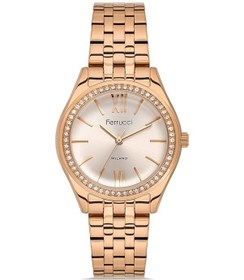 Resim Ferruccı Kadın Kol Saati Fc122403429m.06600023 Rose Gold 
