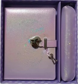 Resim Vj Kuromi Hush Hush Kilitli Defter Ve Vegan Deri Kalemlik Kutulu Set 80 Gr. 160 Yp. Çiz. Çok Renkli 