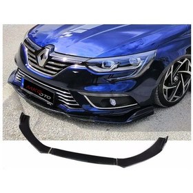 Resim Renault Megane 4 Ön Lip Piona Black 3 Prç 2016 Ön Ek 