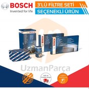 Resim Vw Passat B7 1.4 Tsı Benzinli Bosch Filtre Bakım Seti 2011-2014 (415653971) 