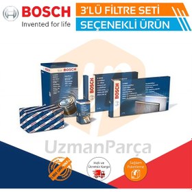 Resim Vw Passat B7 1.4 Tsı Benzinli Bosch Filtre Bakım Seti 2011-2014 (415653971) 