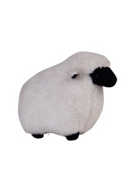 Resim Kuzu Beyaz&Siyah Peluş 45 Cm 