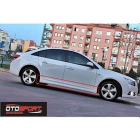 Resim Chevrolet Cruze Tip Marşpiyel Fiberglass Boyasız 