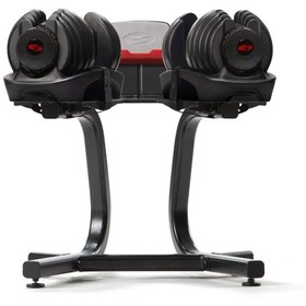 Resim Bezt Pro Sports Ayarlanabilir Dambıl Seti 2 x 40 Kg Kırmızı + Stand 
