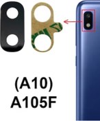 Resim Samsung A10 (SM-A105) Uyumlu Kamera Camı Kamera Lensi 