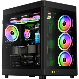 Resim YNT Gamdıas Neso P1, Tempered Glass, 850W, 80+Bronze, Atx, Black Edition, Gamıng Kasa 