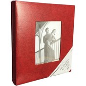 Resim FotoDijital Fotoğraf Albümü 10x15cm 500 Lük Vinleks Deri 10x15 Fotoraf Albüm Bordo 