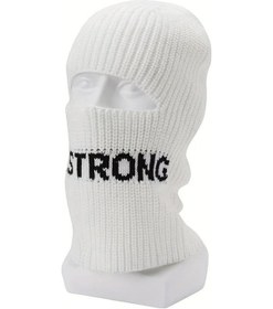 Resim Elmpaly Erkek Beyaz Balaklava Kışlık Rüzgar Koruma Kalın Kayak Bisiklet Koşu Başlığı Beyaz 1 Adet 