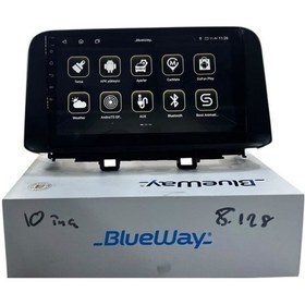 Resim Hyundai Kona 2018-2020 Blueway 8-128 Tam Profesyonel Oem Multimedia 10" 