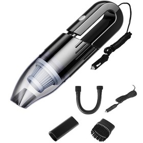 Resim Yaleker Güçlü Emişli Taşınabilir Araç Süpürgesi - Kuru Ve Islak Temizlik İçin İdeal, 6000pa, 120w Motor, 140ml Toz Haznesi, 4.5m Kablolu 