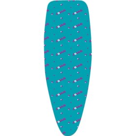 Resim Normadia Turkuaz %100 Pamuklu Ütü Masası Kılıfı Bezi Örtüsü 