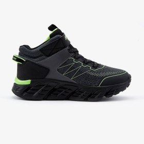 Resim Skechers Gri Çocuk Tech-grıp Spor Ayakkabı 403806l-cblm 001 