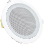 Resim Magicvoice MV-6695 18 cm 6 Watt Beyaz Trafolu Metal Kasa Alçıpan Hoparlör 