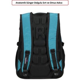 Resim Relaxion 2227 Yarasa Sırt Çantası - Turkuaz 