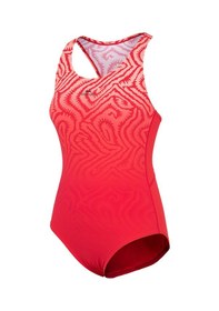 Resim Slazenger Sports Back Kadın Yüzücü Kırmızı Mayo 