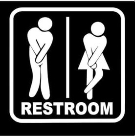 Resim TSC Tuvalet Wc Kapısı Sticker Yapıştırması Beyaz Renk 20cm 