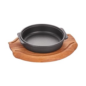 Resim Altınbaşak Döküm Demir Yuvarlak Güveç+Nihale, 16 cm 