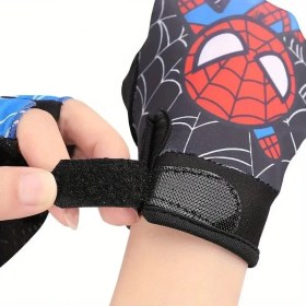 Resim Bga Çocuk Eldiveni Bisiklet Paten Spor Outdoor Kamp Eldiveni 