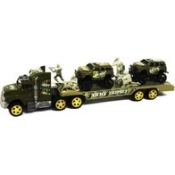 Resim Nizam Oyuncak Asker Taşıyan Tır Seti -7 Parça 