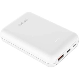 Resim Omars 10000MAH Type-C ve USB Çift Çıkışlı Pd 20W Hızlı Şarj Destekli Mini Powerbank 