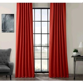 Resim Evdepo Home Blackout Karartma Fon Perde Kırmızı 