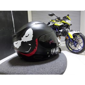 Resim Gülen Yüz Desenli Sticker Etiket Modeli 