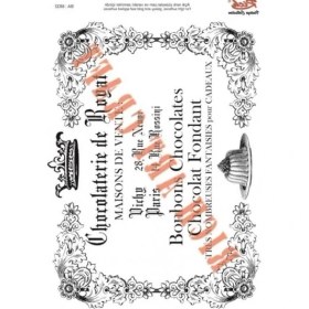 Resim Mey Ithalat® Rich 1330 Vintage Kolay Transfer 23X33 cm 