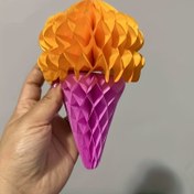 Resim 4 adet Canlı Plush Dondurma ve Bal Petek Seti - Doğum Günü, Mezuniyet ve Temalı Etkinlikler için Renkli Parti Süsleri - Pil Gerektirmez, Tüy Olmayan Eğlence, Etkinlik Süsleri|Oyuncağı Tasarım|Yumuşak Dokulu Toplar, Dondurma Parti Süsleri 