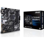 Resim Asus Prime B550M-K AMD B550 4400 MHz DDR4 AM4 mATX Anakart Asus