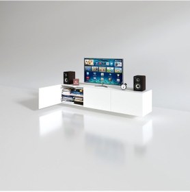 Resim Kenzlife Televizyon Sehpası Duvar Ünitesi Paris Byz 038 180 32 Tv Ünitesi Duvara Monte Ayaksız 