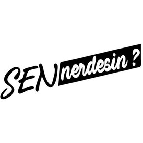 Resim Sen Nerdesin 1 Sticker Oto-motor-laptop-duvar-dekor 20 X 6 Cm 